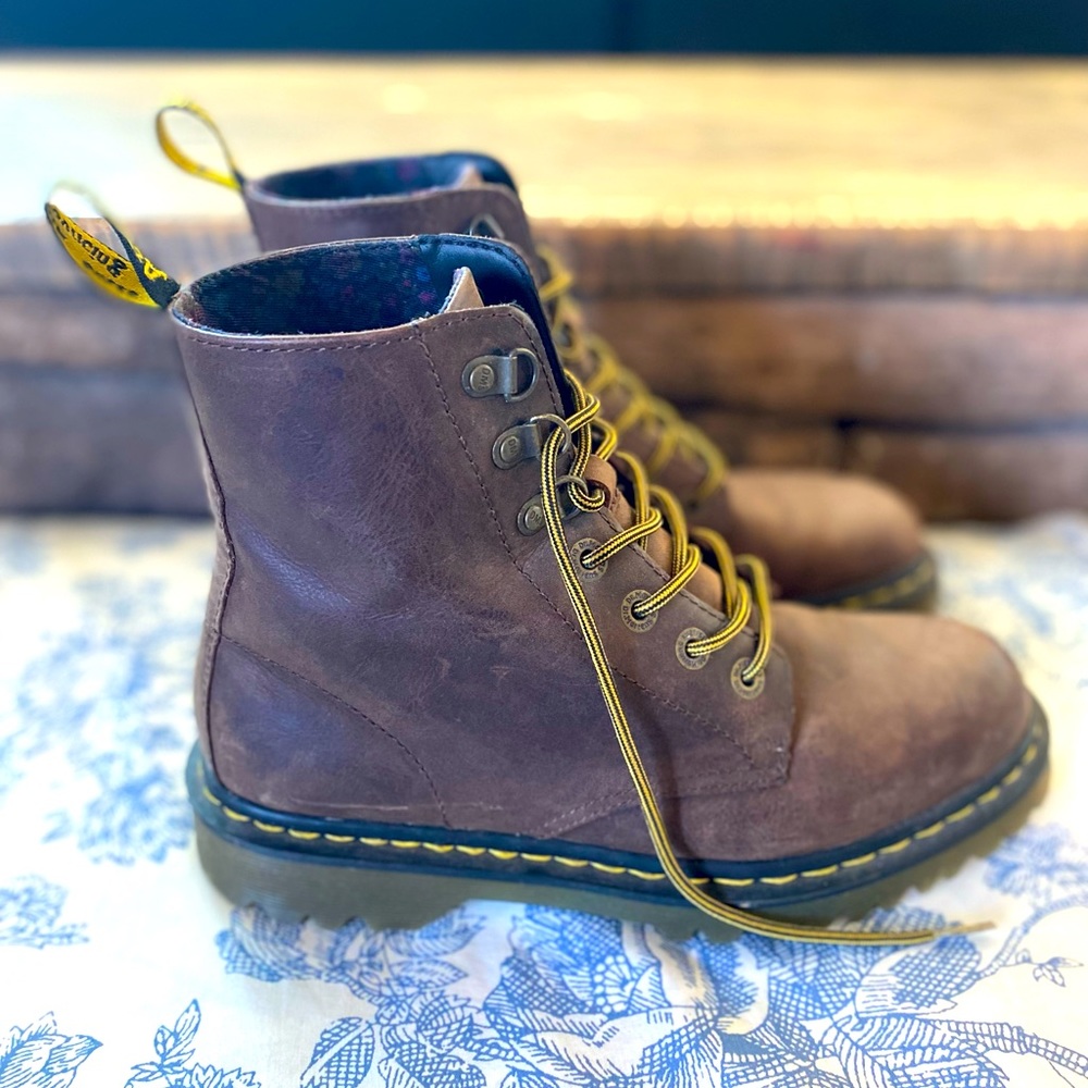 Brown Doc Martens